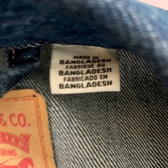 Levi’s mens denim jacket size large - Picture 3 of 4